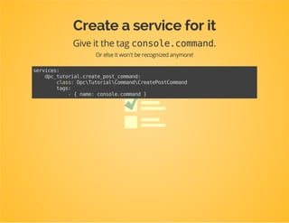 Move the command to the library
 