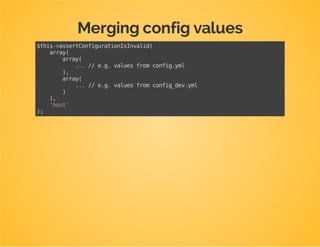 Test first
Repeat these steps for port
Make sure your test first fails
Then you add some code
Then the test should pass
 