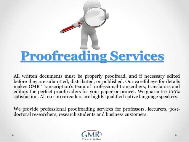 Proofreading services rates uk