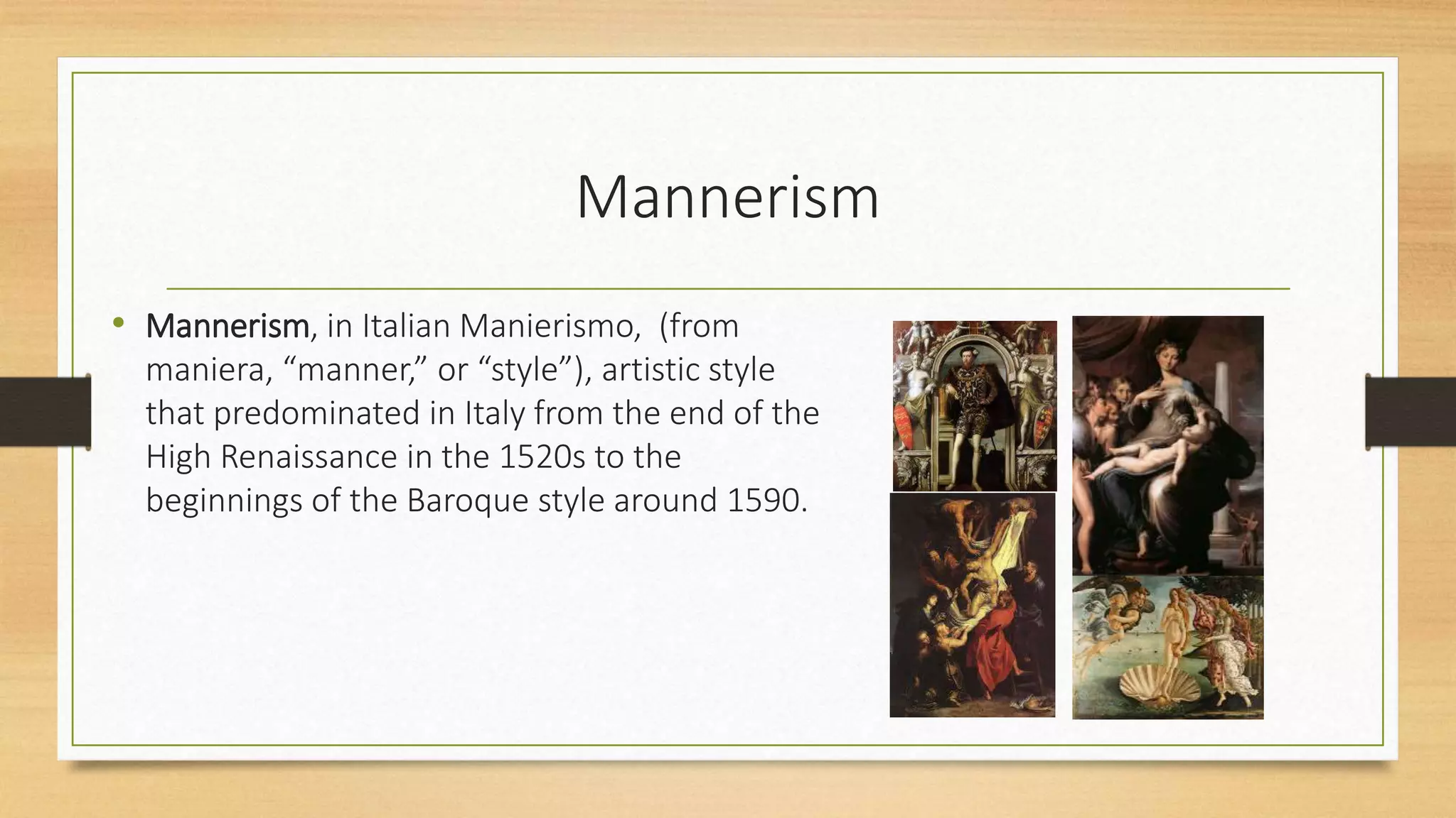 HISTORY: High Renaissance Architecture | PPTX