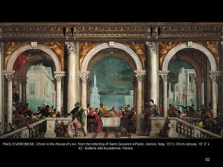 Tintoretto, FINDING OF
THE BODY OF ST. MARK,
1548
 