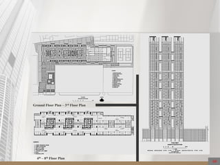 60
4th – 8th Floor Plan
Ground Floor Plan – 3rd Floor Plan
 