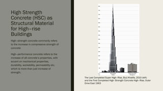 structure and materials for highrise building | PPTX