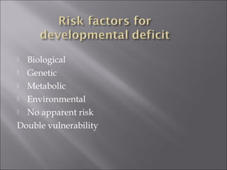 High risk infant | PPT