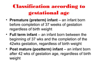The document is about high risk infants and babys | PPT