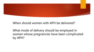 High risk obstetrics | PPTX