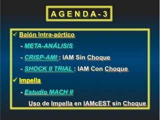 UPDATE OF HIGH RISK PCI . . . IMPELLA vs IABP : INCLUDES  THE SHOCK II TRIAL