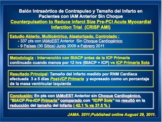 UPDATE OF HIGH RISK PCI . . . IMPELLA vs IABP : INCLUDES  THE SHOCK II TRIAL