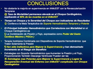 UPDATE OF HIGH RISK PCI . . . IMPELLA vs IABP : INCLUDES  THE SHOCK II TRIAL