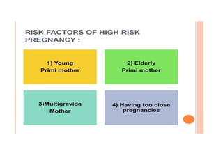 High risk Pregnancy IN Obstetrics & Gynecology.pptx