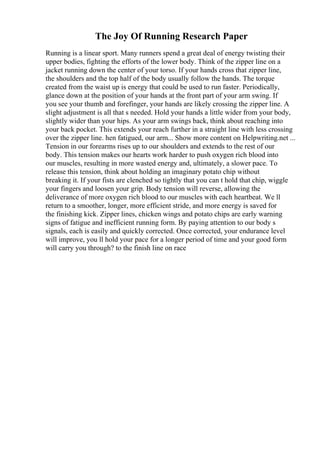 Running Writing Examples High School Application Essay Examples | PDF