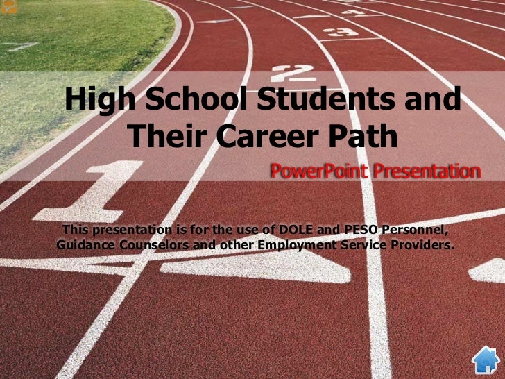 career goals for high school students