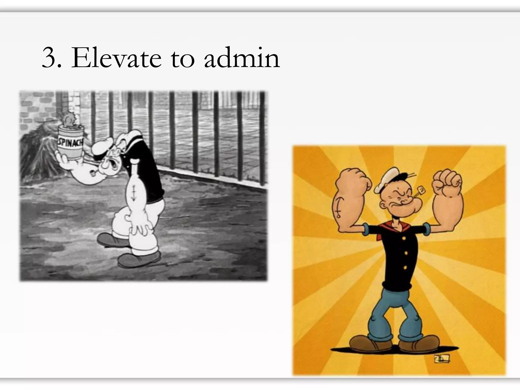 3. Elevatetoadmin  