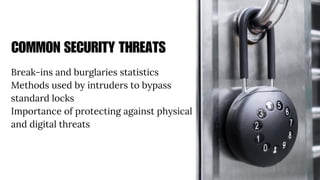 Understanding High Security Door.. Locks | PDF