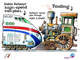 Railway’s rescue
plan through
HSRC & NHSRC
 
