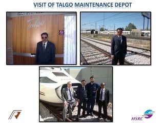 VISIT OF TALGO MAINTENANCE DEPOT
 