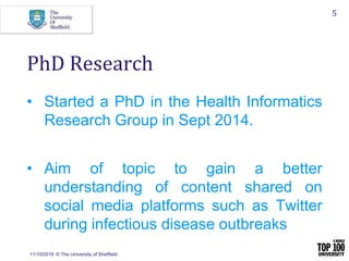 Life after High Storrs: PhD study and social media research 