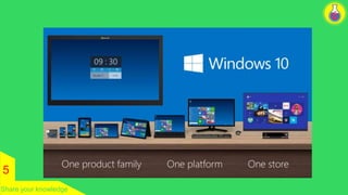 5 
Share your knowledge 
 