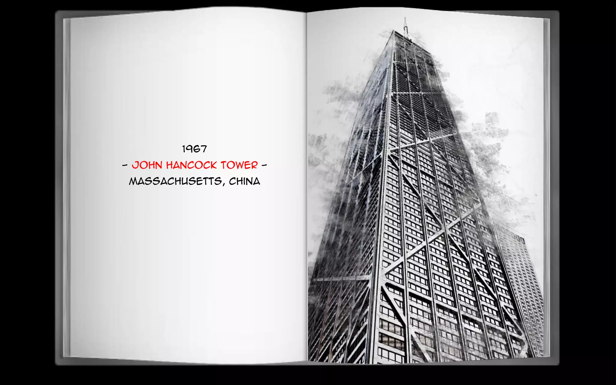 1967
- John Hancock Tower -
Massachusetts, china
 