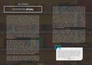 O varejo brasileiro enfrenta sérios desafios. Somente no primeiro
semestre de 2016, já deixaram de funcionar quase 68 mil lojas
físicas no país, o que representa 69% em relação ao ano de 2015
inteiro. De acordo com pesquisa recente da Confederação Nacio-
nal do Comércio (CNC), 375 lojas encerraram suas atividades, por
dia, de janeiro a julho. Isso representa um índice 143% maior em
relação a 2015, sendo que os hipermercados e supermercados
lideram esse movimento. No segundo trimestre do ano, o índice
de desemprego ficou em 11,3% e cresce consecutivamente nos
últimos 18 meses. Somam-se a isso a retração de 4,9% na massa
de rendimentos e a inflação de alimentos, que contribuem para
tornar as perspectivas de consumo para o segundo semestre ain-
da nada otimistas, especialmente para os pequenos varejistas.
Entre os 245 maiores varejistas do país, houve uma expansão do
emprego e dos pontos de venda, sustentada por farmácias e su-
permercados. Em contrapartida, lojas de eletroeletrônicos e mó-
veis foram as que mais cortaram, dispensando juntas mais de 18
mil trabalhadores.
Com menos dinheiro no bolso e com menor possibilidade de pa-
gar à vista, a busca pelo melhor preço e melhores condições pas-
sam a ser os fatores preponderantes na jornada de compra. Nesse
contexto, as marcas tendem a sofrer impactos em fidelidade, já
que os brasileiros estão mais atentos a preços justos e promoções,
abrindo mão de marcas preferidas. Muitos passaram a comprar,
por exemplo, no atacarejo, que cresceu até 25,5% em 2015 e ofe-
rece marcas próprias a preços atrativos. Se os brasileiros buscam
economia e preço justo pauta a fidelidade à marca, estudos re-
centes confirmam que 21% tendem a comprar marcas mais ba-
ratas e 60% destes declaram não voltar à marca original.
Tudo isso mostra que, mais do que nunca, é fundamental en-
tender o comportamento humano para oferecer soluções que
atendam a diferentes ocasiões e experiências de compra. Se as
lojas físicas demandam alto custo operacional e se a compara-
contexto atual
RELATÓRIO
ção de preços é protagonista na decisão, tecnologias como e-
commerce, m-commerce e comparadores de preços tornam-se
extremamente relevantes, seja pelo cenário brasileiro atual, pela
necessidade de diferenciação do varejo, seja pelo comportamen-
to do brasileiro, que está cada vez mais conectado. Mas, apesar
da relevância — e diferentemente de países desenvolvidos —, o
e-commerce representa apenas 3,3% das vendas totais no país,
tendo fechado 2015 com faturamento de R$ 41,3 bilhões, re-
presentando um crescimento nominal de 15,3% em relação a
2014. E mesmo no cenário econômico recessivo, o e-commerce
e o m-commerce mostram-se territórios de oportunidade pro-
missores e ainda pouco explorados, considerando que a intenção
de compra em meios digitais para os próximos três anos tende
a aumentar expressivos 48%, com destaque para categorias de
alimentos e bebidas, além de telefonia, medicamentos e cosmé-
ticos. A evolução tecnológica, se percebida como inovação, pode
gerar competitividade.
O desenvolvimento do varejo sempre esteve ligado às mudanças
nos hábitos de compra e consumo e ao desenvolvimento socio-
econômico e tecnológico. Desse modo, o contínuo crescimen-
to das compras online e a pulverização de canais impõem uma
nova realidade à indústria e aos varejistas, na qual o diferencial
competitivo está na criação de experiências únicas e conveniên-
cia, não importa em qual canal. Se o m-commerce for percebido
como a compra feita pelo shopper em movimento, de qualquer
lugar, a tecnologia passará a ser vista como viabilizadora e cata-
lisadora de uma transformação significativa nos próximos anos.
É grande o número de consumidores que estão na loja
física e pesquisam online, e acessam inclusive o site da
própria empresa, buscando informações dos conteúdos.
O inverso também ocorre. Os varejos já têm a retirada
em loja, quando o cliente compra no site e não quer
esperar ou pagar o frete. As fronteiras entre o físico e o
digital estão cada vez menores.
Maria Cristina de Amarante Merçon
Saraiva
24 25
High-Tech Retail®
 