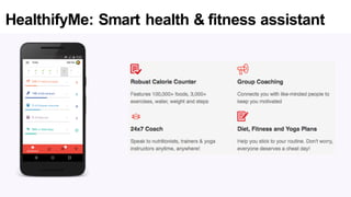 HealthifyMe: Smart health & fitness assistant
 