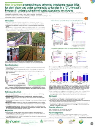 High throughput phenotyping and advanced genotyping reveals QTLs for ...