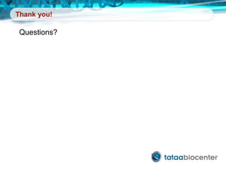 Thank you!
Questions?
 