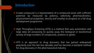 Hts Screening Method High throughput screening | PPTX