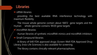High throughput screening | PPTX