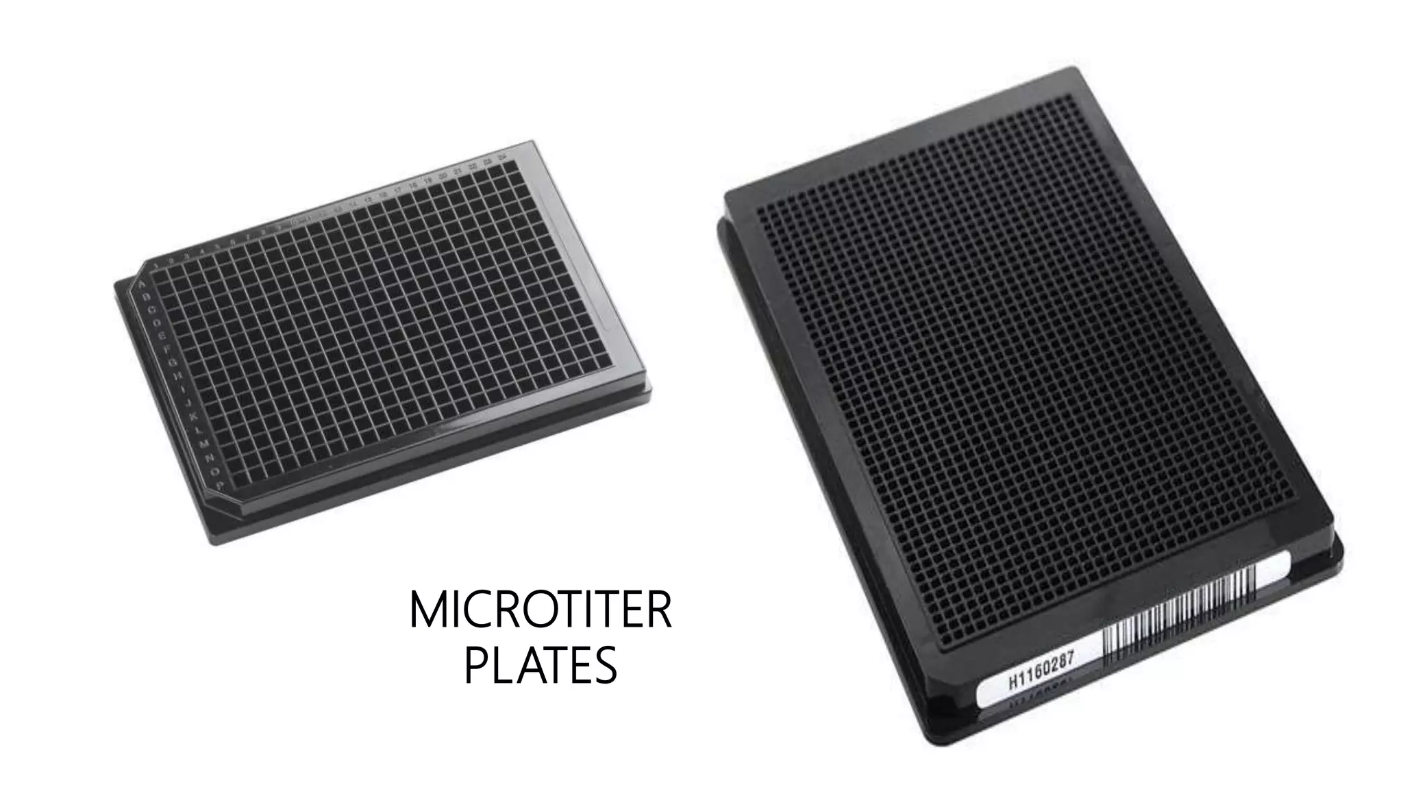 MICROTITER
PLATES
 