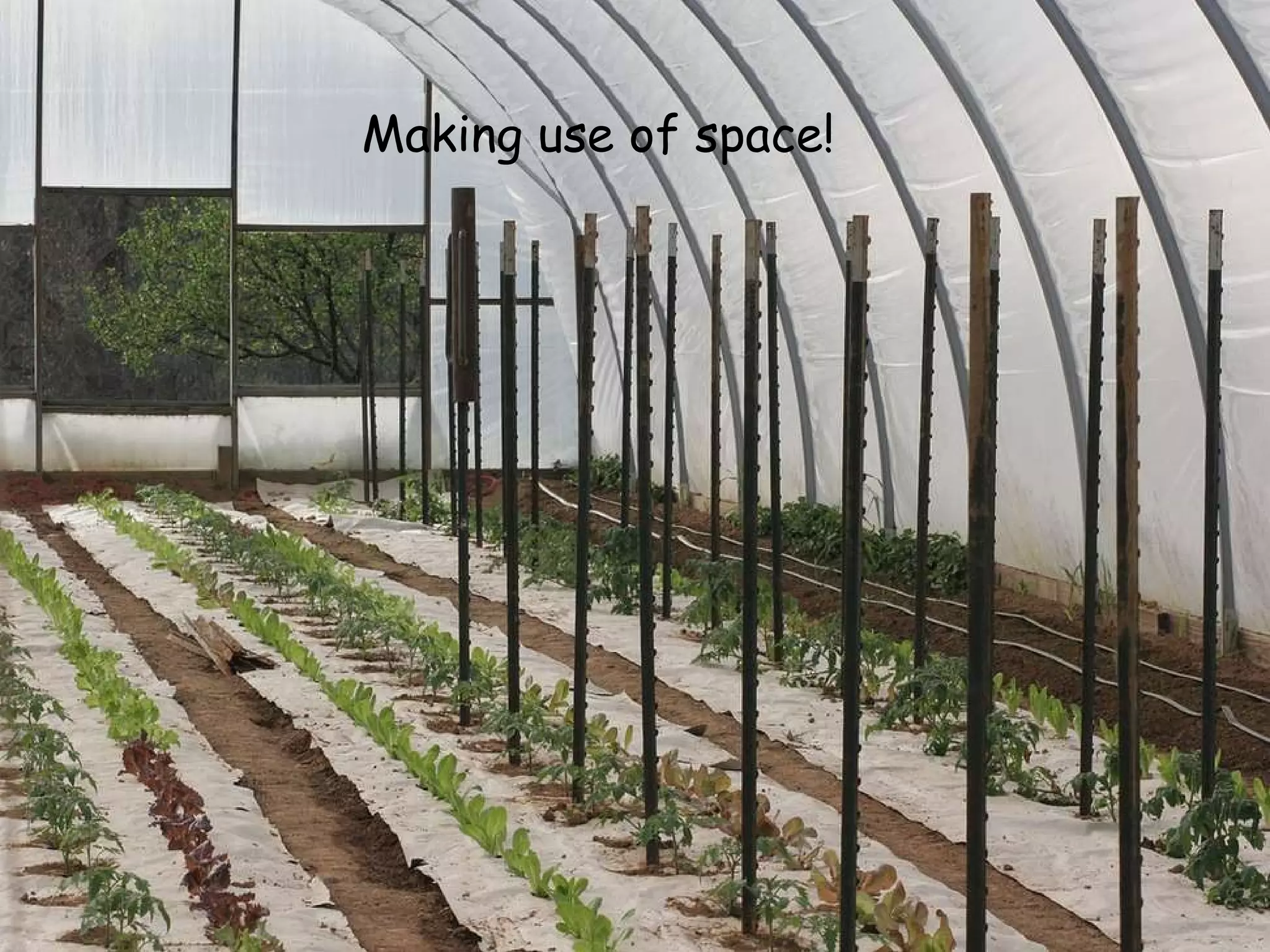 Making use of space! 