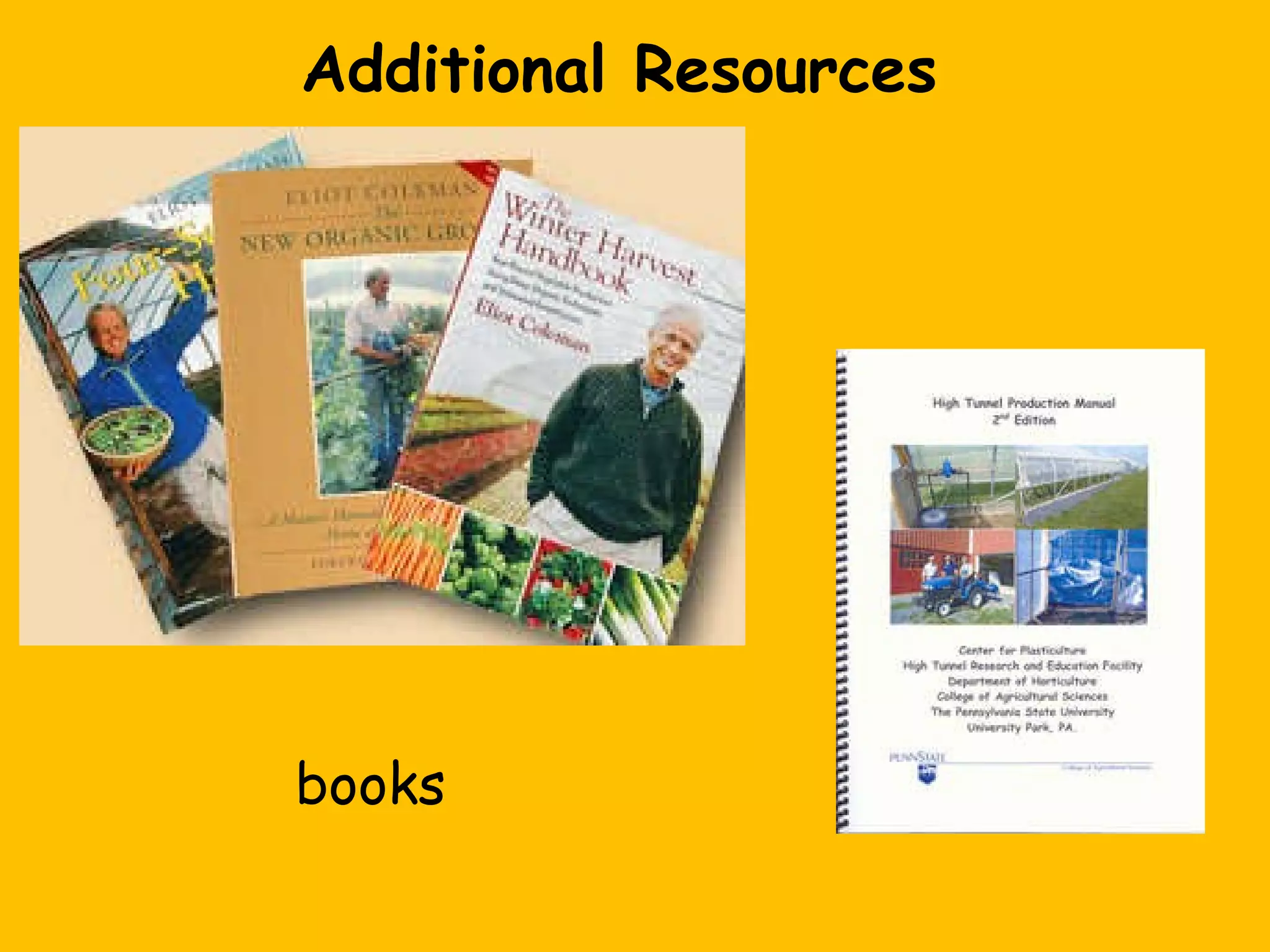 Additional Resources books 