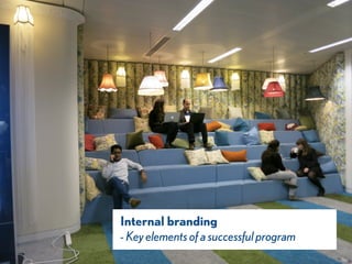 Internal branding
-Keyelements ofa successfulprogram
 