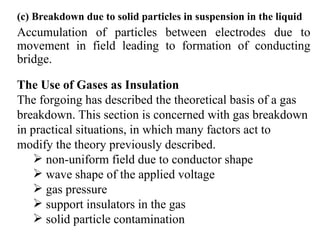 Insulation Breakdown Example Comprehensive Overview of Electrical Properties and Breakdown ...