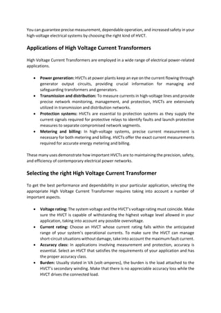 High Voltage Current Transformers – An In-Depth Guide.pdf