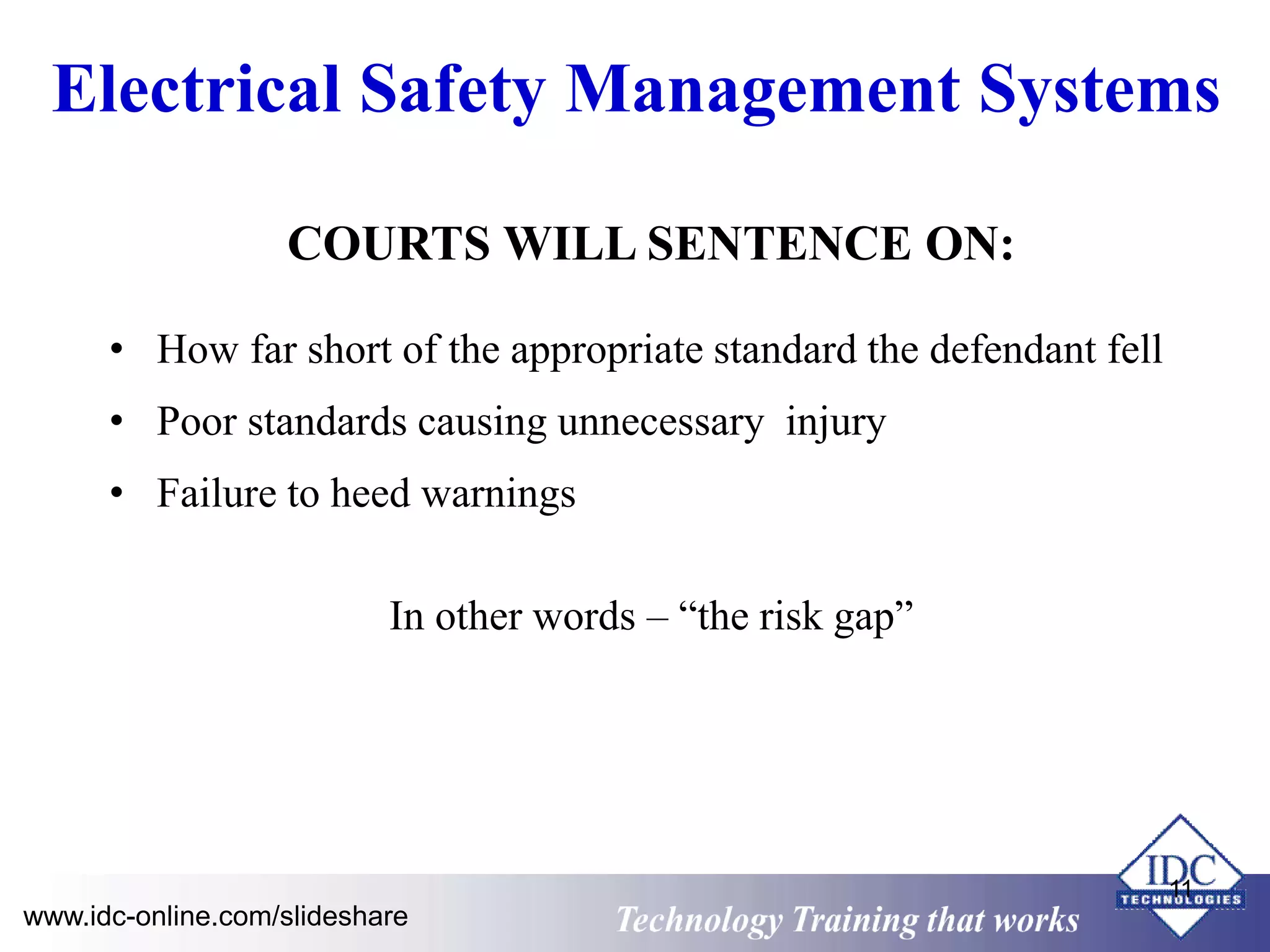 High Voltage Electrical Compliance and Safety Operating Procedures | PPTX