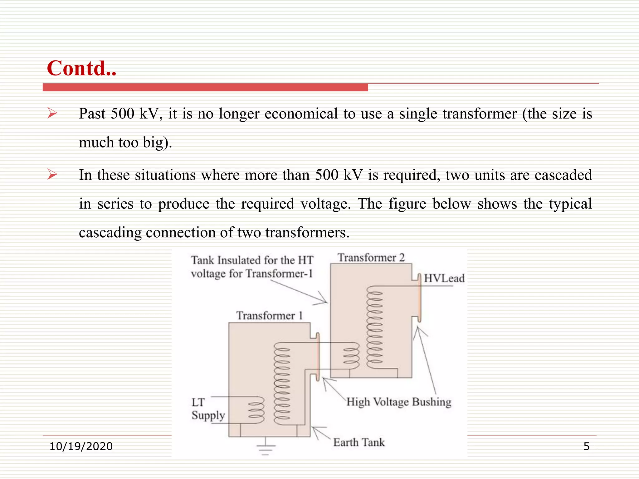 High voltage transformers | PDF