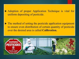 Padding Pesticide Application Methods High volume, low volume and ultra low pesticide application | PPTX