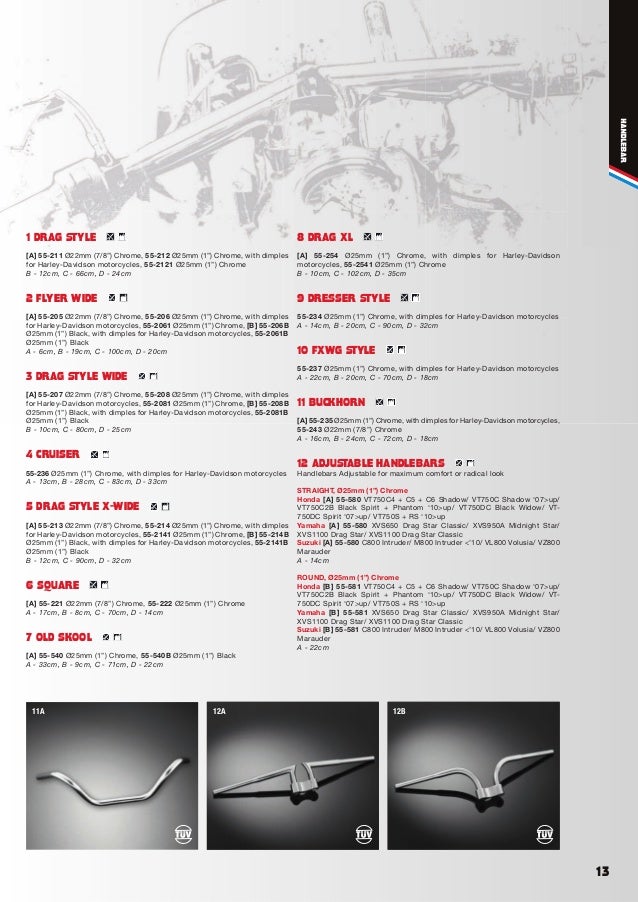 Black Highway Hawk 557-206B Flyer Wide Handlebar
