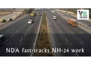 Ahead of UP polls, NDA fast-tracks NH-24 work: