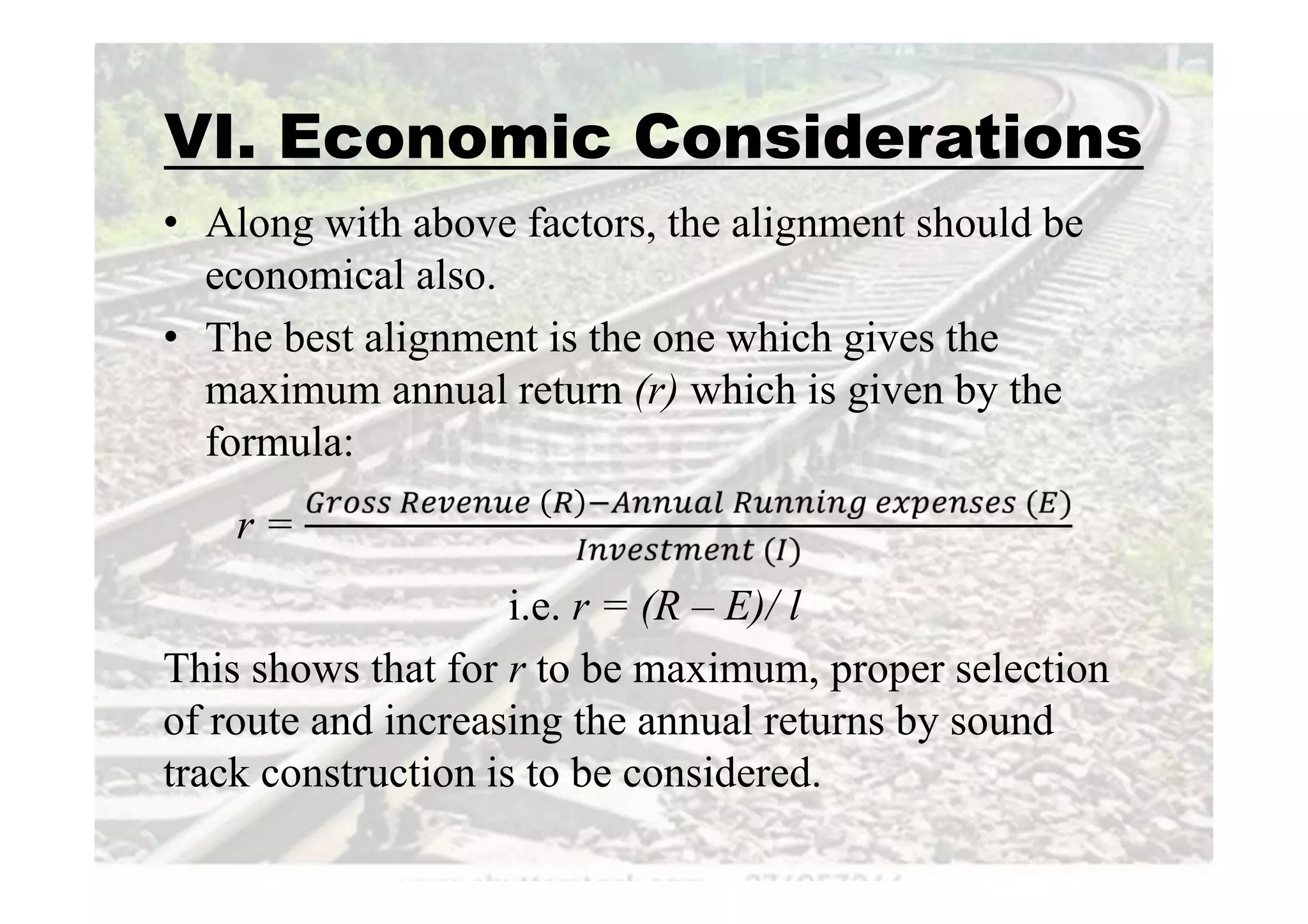 Alignment of railway tracks | PDF