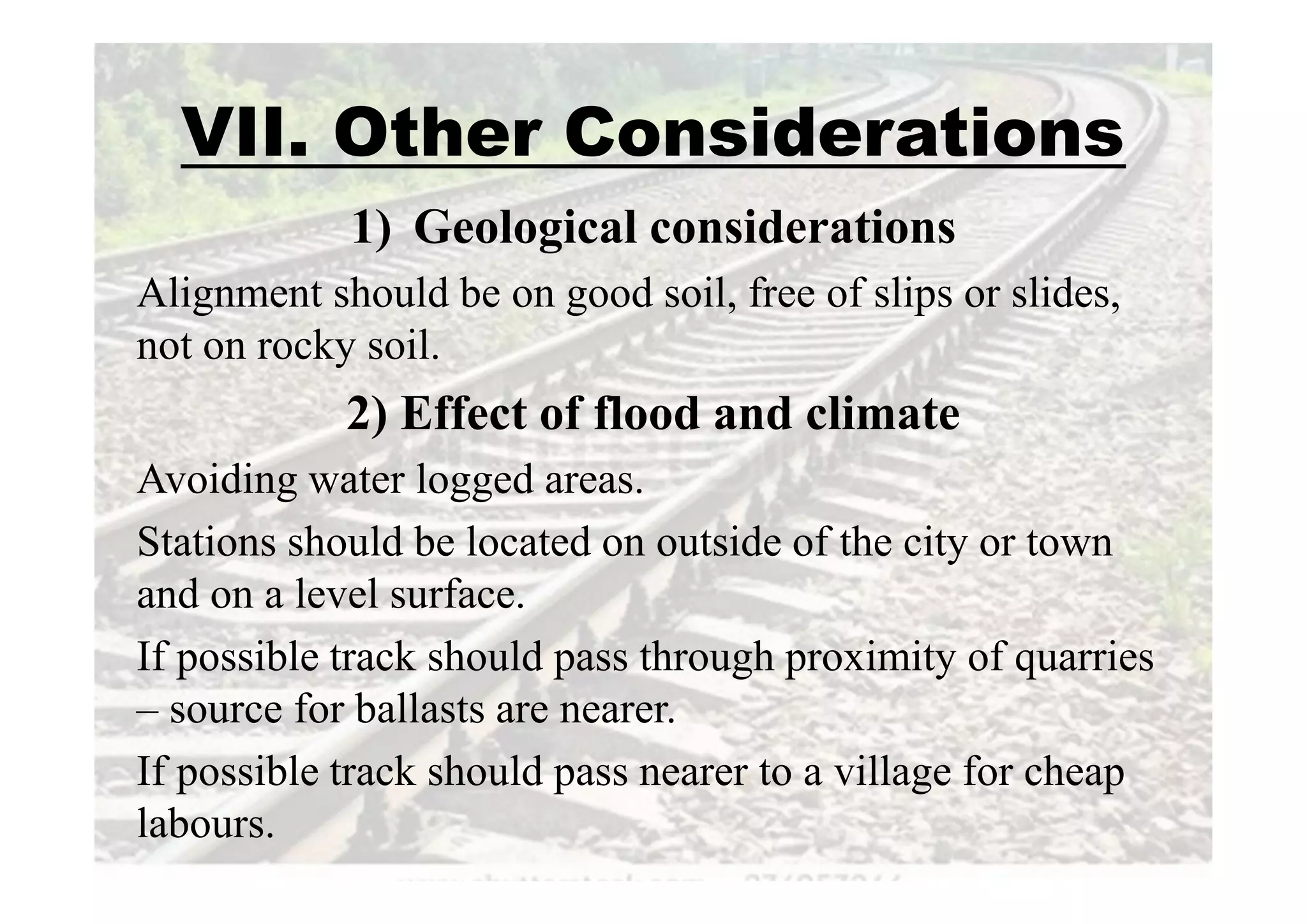 Alignment of railway tracks | PDF