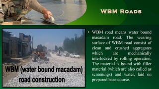 Wbm Rd Highway construction and equipments | PDF