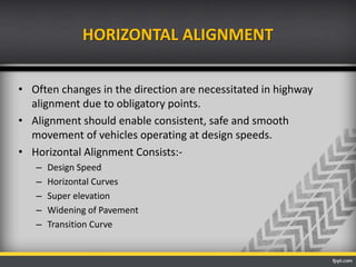 Highway design | PPTX