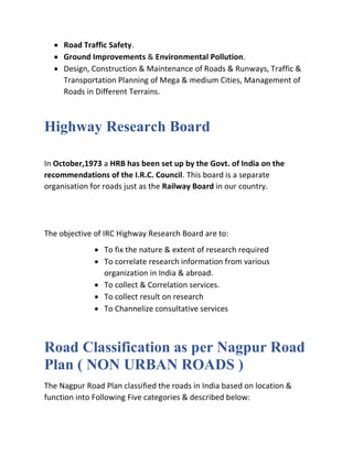 Highway Development & Planning | PDF