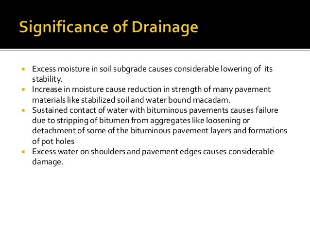 Highway Drainage Highway Engineering