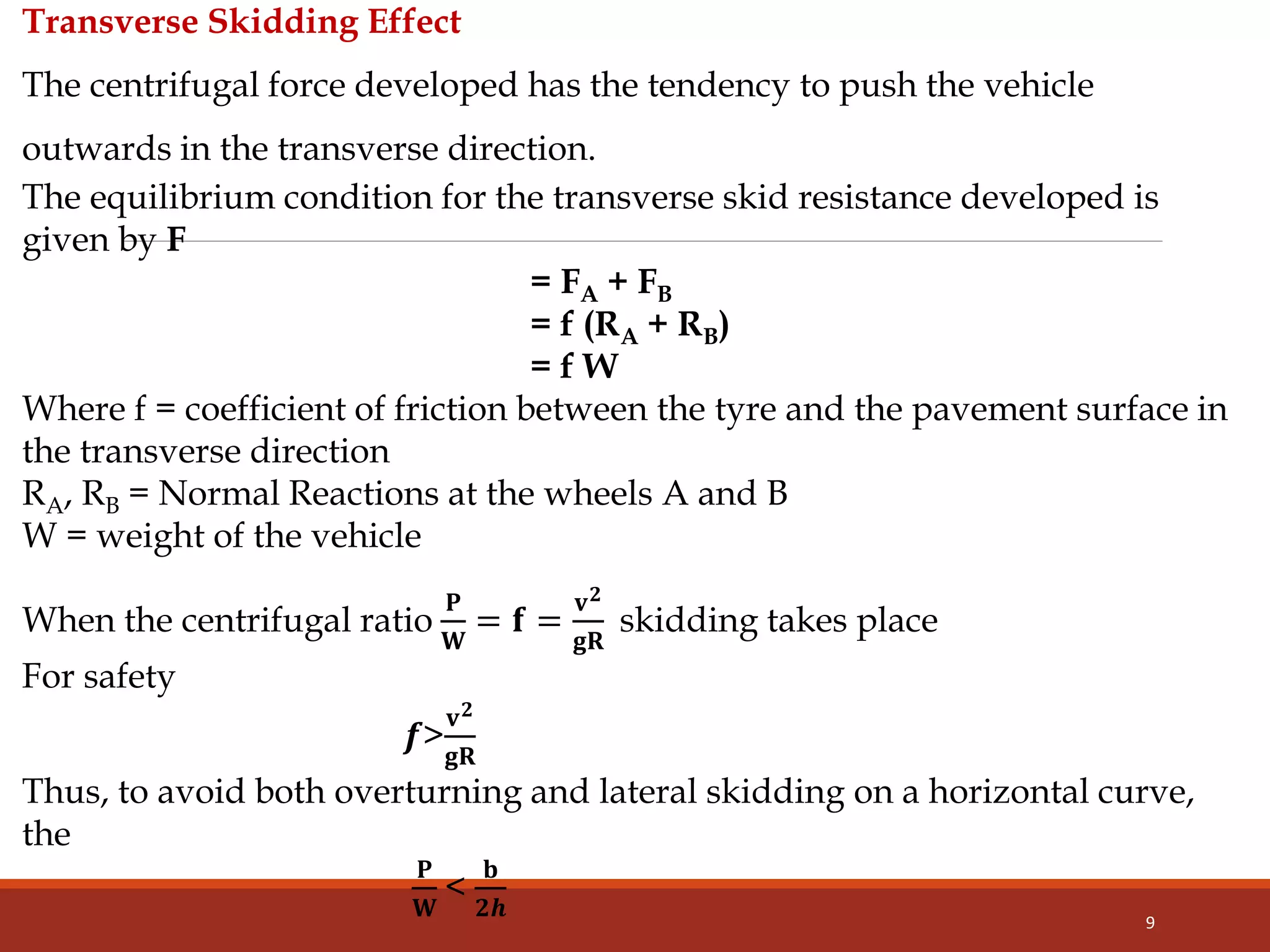 Highway Horizontal Alignment | PPTX