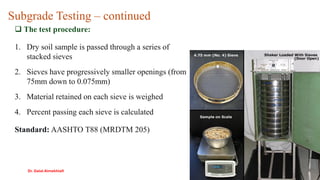 Comprehensive Overview of Pavement Materials and Subgrade Soil ...