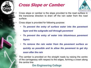 Highway geometric design | PDF