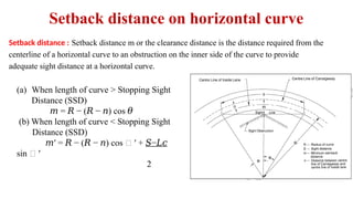Setback Distance Engineering HIGHWAY Engineering IRC 2020 draft PPT .pptx